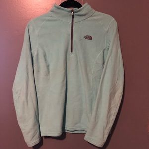 North face 3/4 zip